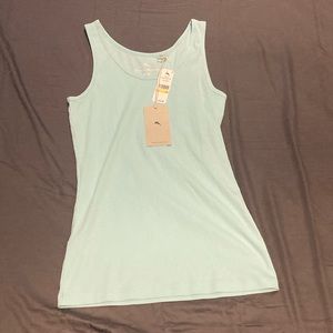 Tommy Bahama medium women's aqua mist blue tank top